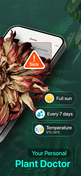 PlantAI: Identifier & Diagnose - عکس برنامه موبایلی اندروید