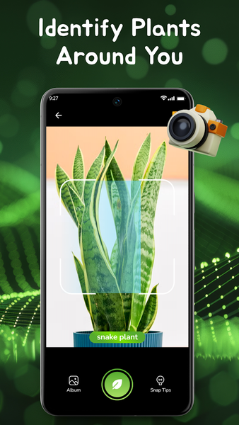 Plant ID - AI Plant Identifier - عکس برنامه موبایلی اندروید