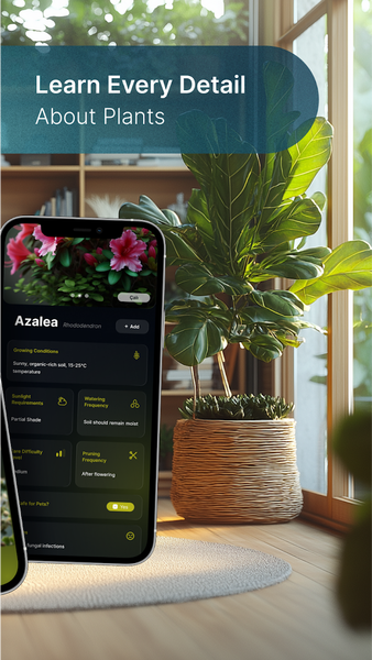Plant Care - AI Identifier - عکس برنامه موبایلی اندروید