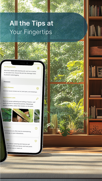 Plant Care - AI Identifier - عکس برنامه موبایلی اندروید