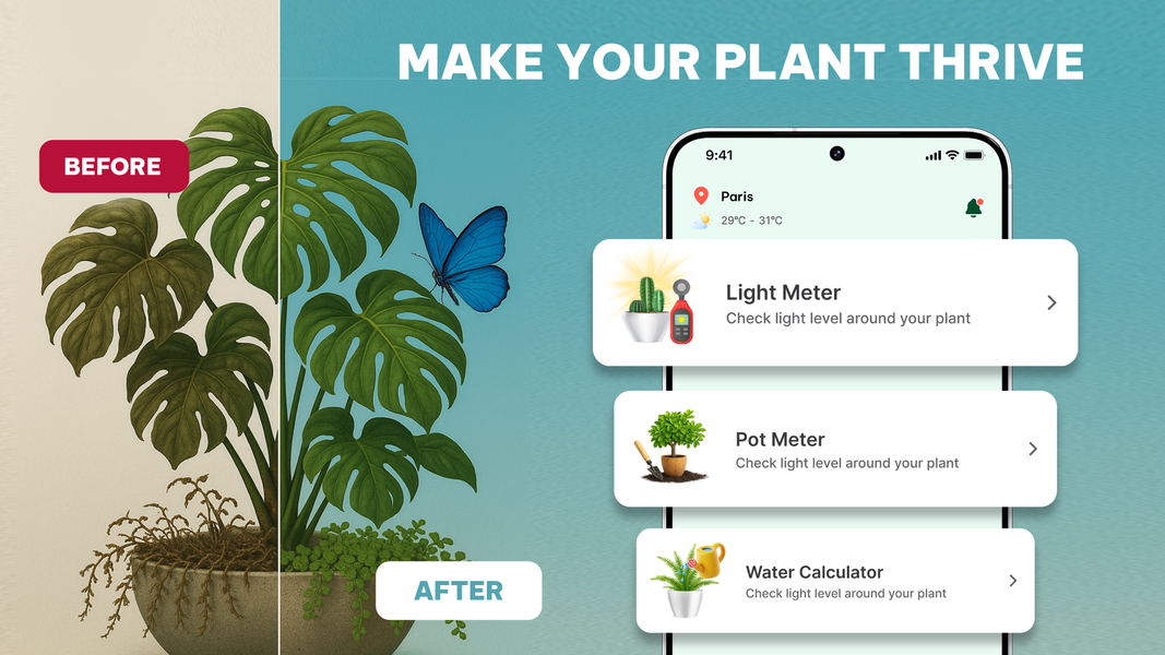 Leafly: Plant Identifier, Care - Image screenshot of android app