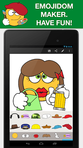 Emojidom Smiley & Emoji Maker - عکس برنامه موبایلی اندروید