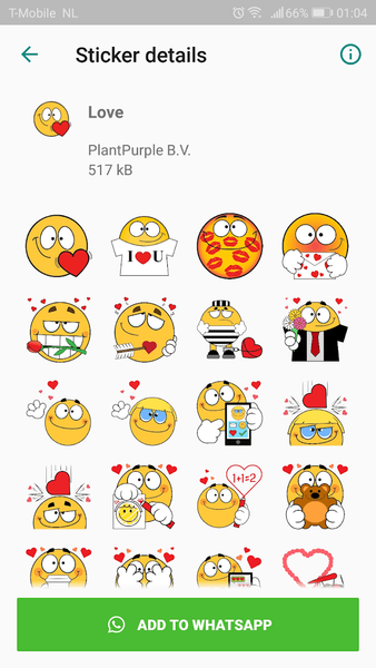 Emojidom WAStickerApps sticker - Image screenshot of android app