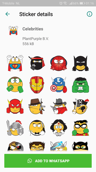 Emojidom WAStickerApps sticker - Image screenshot of android app