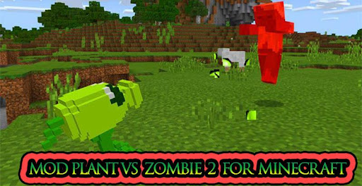 Plants Vs Zombie Bedrock Add-on Minecraft Mod