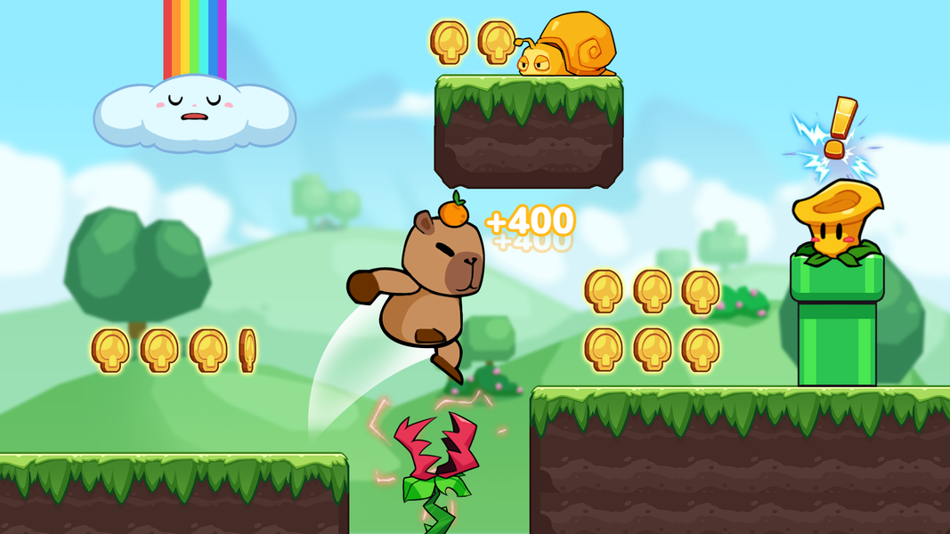 Capybara Adventure: Funny Land - عکس بازی موبایلی اندروید