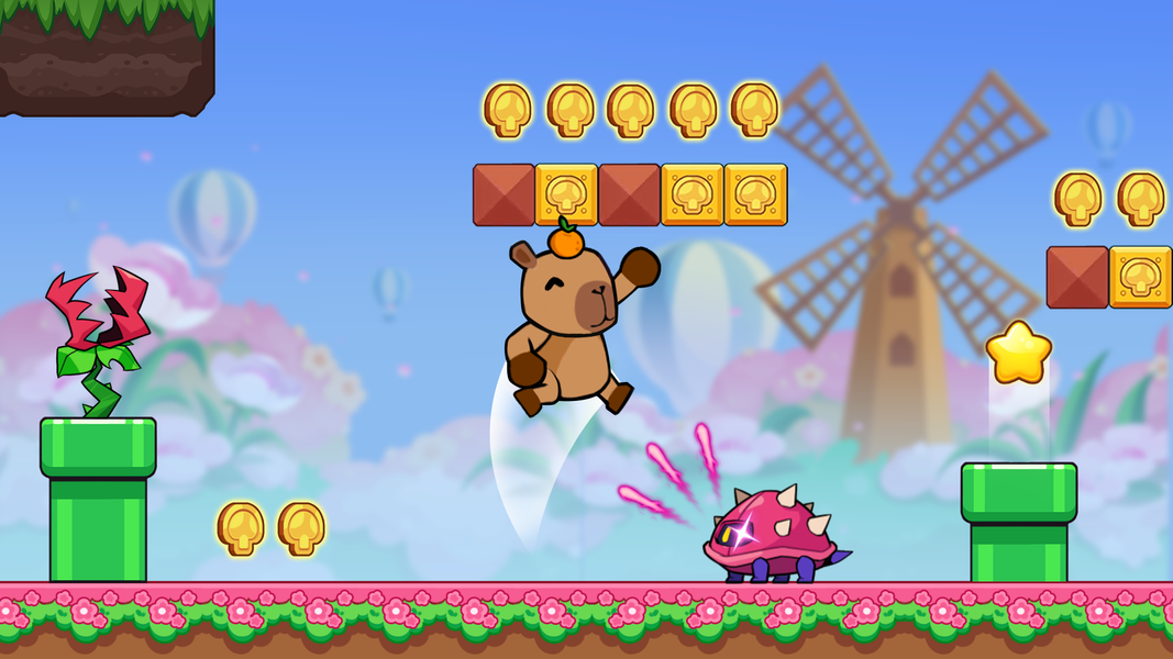 Capybara Adventure: Funny Land - عکس بازی موبایلی اندروید