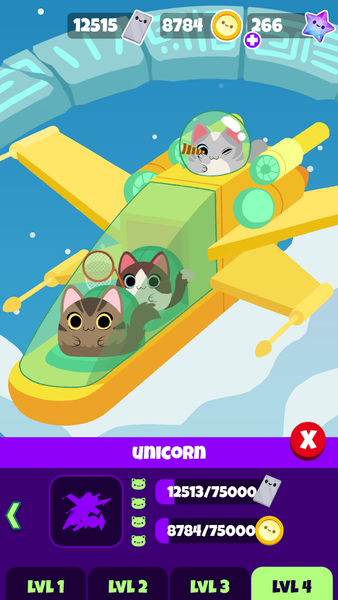 Sailor Cats 2: Space Odyssey - Gameplay image of android game