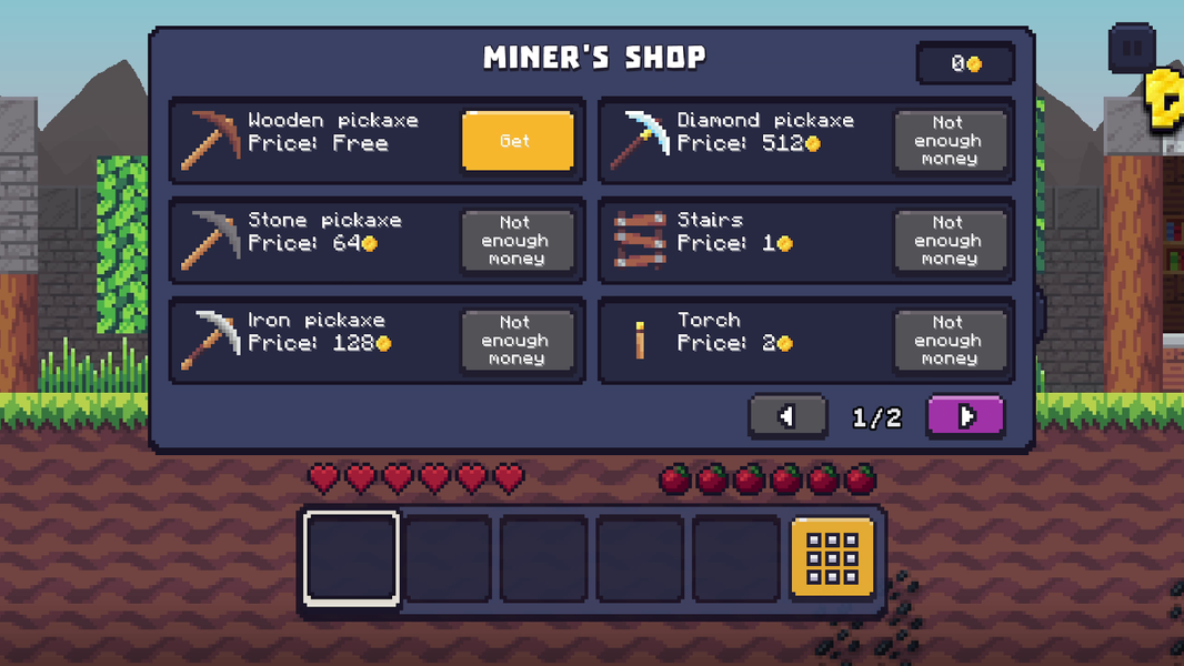 Noob Miner: Escape from prison - عکس بازی موبایلی اندروید