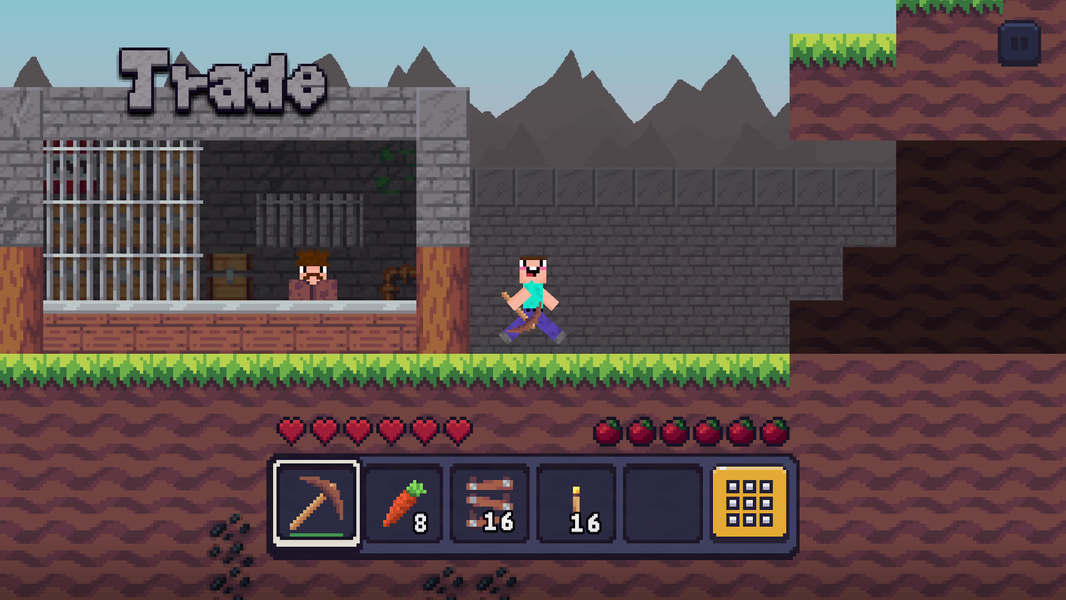 Noob Miner: Escape from prison - عکس بازی موبایلی اندروید