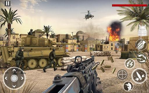 World War Pacific Gun Games - Gameplay image of android game