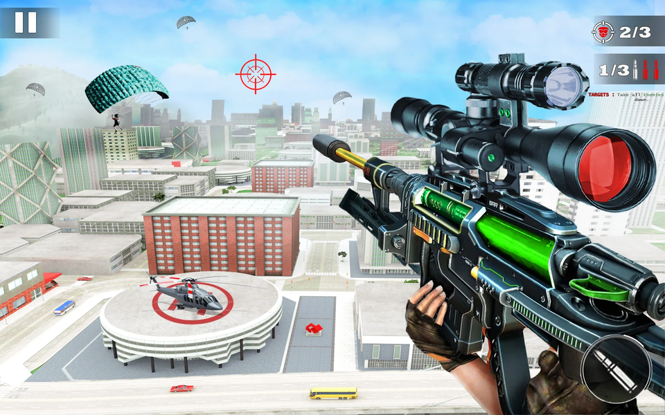 Sniper 3D Gun Games Shooter - عکس بازی موبایلی اندروید