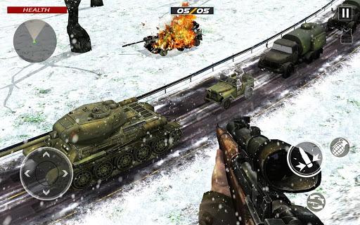 World War 2 Gun Shooting Games - Gameplay image of android game
