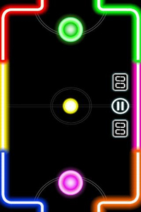 Air Hockey Deluxe - Gameplay image of android game