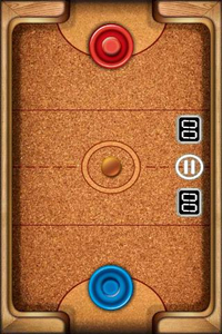 Air Hockey Deluxe - Gameplay image of android game