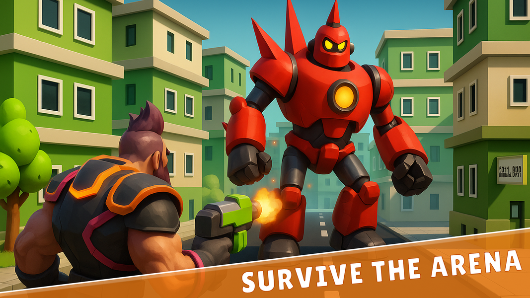 Battle Brawl: Mad Heroes ۳D - عکس بازی موبایلی اندروید