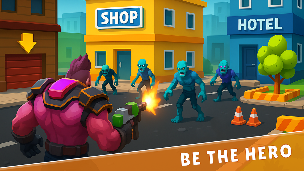 Battle Brawl: Mad Heroes ۳D - عکس بازی موبایلی اندروید