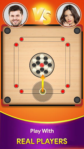 Carrom board game - Carrom Pro - Gameplay image of android game
