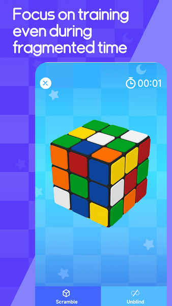 RGB Rubik's Cube Solver &Timer - Gameplay image of android game