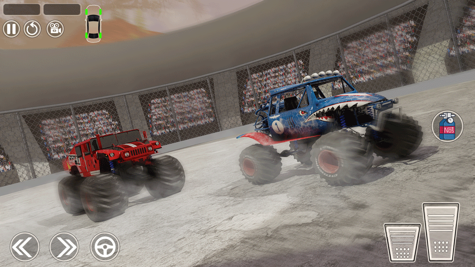 Monster Truck: Derby Games - Gameplay image of android game