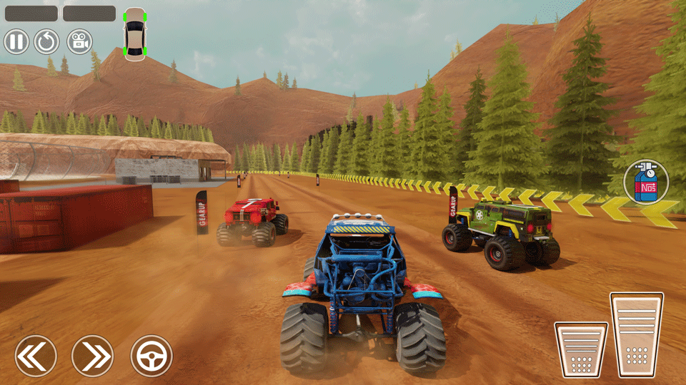 Monster Truck: Derby Games - Gameplay image of android game