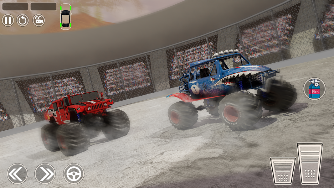 Monster Truck: Derby Games - Gameplay image of android game