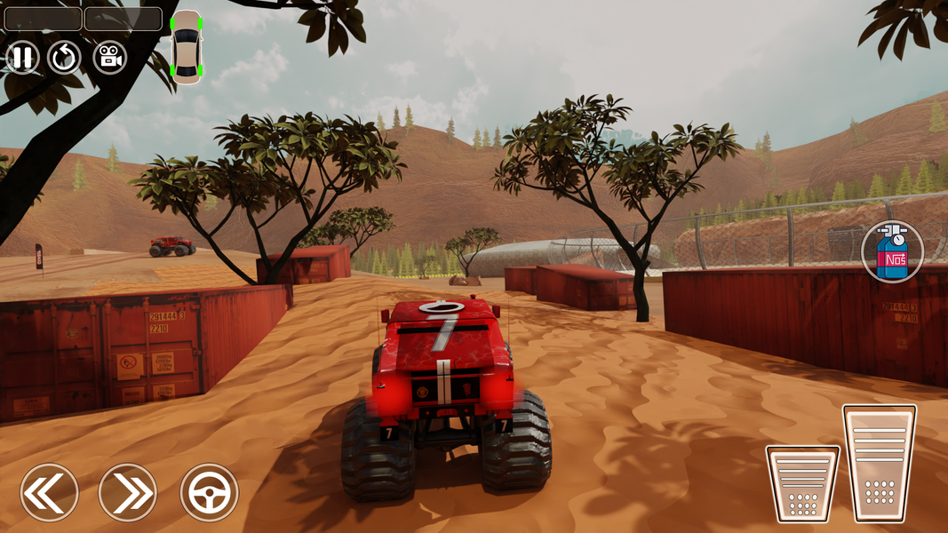 Monster Truck: Derby Games - Gameplay image of android game
