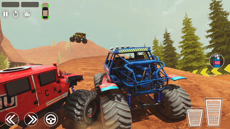 Monster Truck: Derby Games - Gameplay image of android game