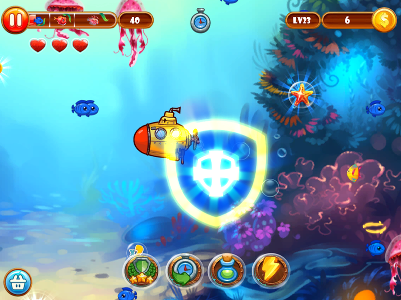 Hungry Fish Frenzy Adventure - عکس بازی موبایلی اندروید