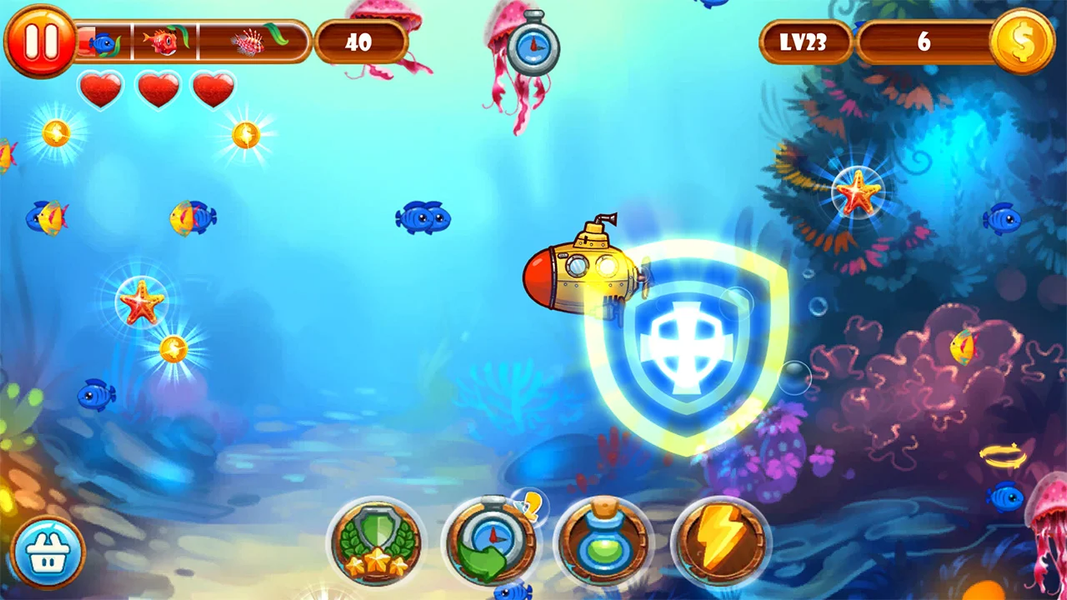 Hungry Fish Frenzy Adventure - عکس بازی موبایلی اندروید