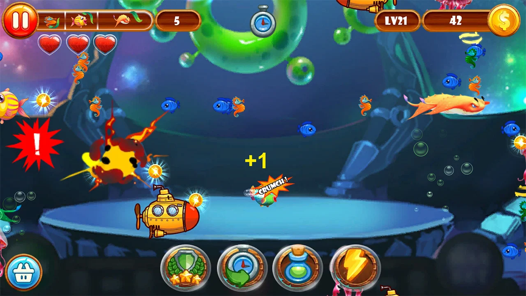 Hungry Fish Frenzy Adventure - عکس بازی موبایلی اندروید