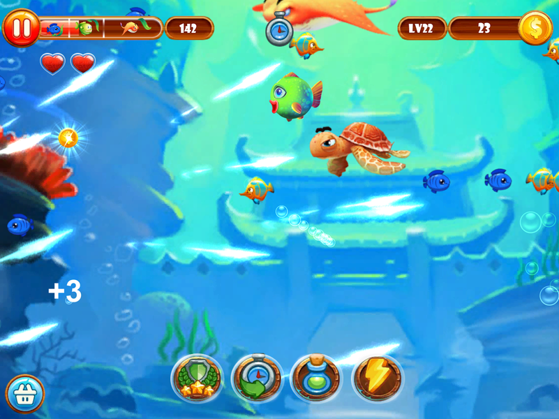 Hungry Fish Frenzy Adventure - عکس بازی موبایلی اندروید