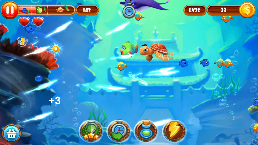 Hungry Fish Frenzy Adventure - عکس بازی موبایلی اندروید