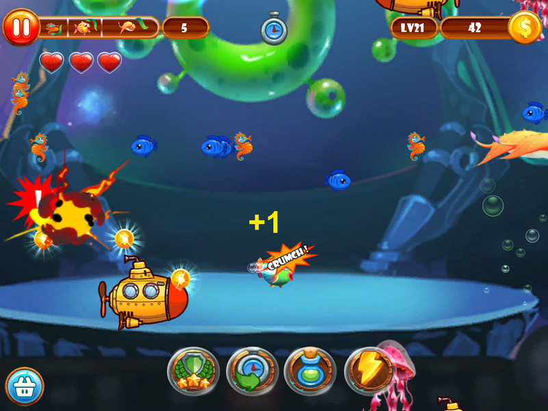 Hungry Fish Frenzy Adventure - عکس بازی موبایلی اندروید