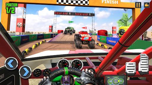 Monster Truck Derby Games - Gameplay image of android game
