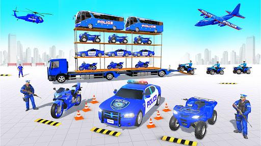 Police Cargo Vehicle Transport - Image screenshot of android app
