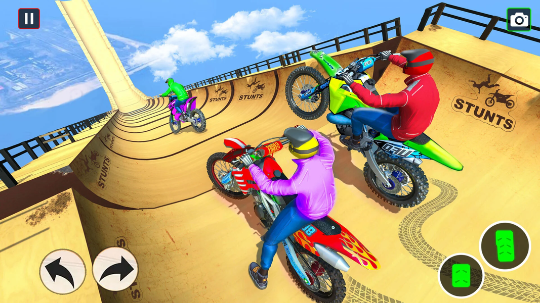 Trial Bike Racing Stunts : New Stunt Bike Games - عکس برنامه موبایلی اندروید