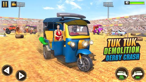 Tuk Tuk Auto Rickshaw Stunts - Gameplay image of android game