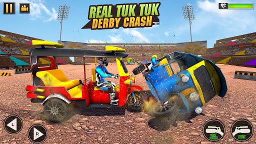 Tuk Tuk Auto Rickshaw Stunts - Gameplay image of android game