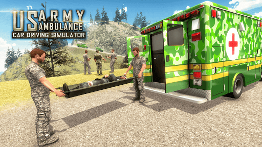 Army Ambulance Transport Truck - Gameplay image of android game