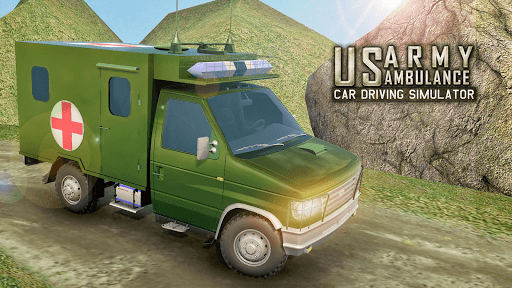 Army Ambulance Transport Truck - Gameplay image of android game