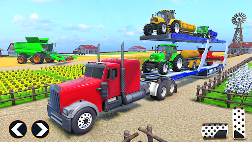 Big Tractor Farming Games - Image screenshot of android app