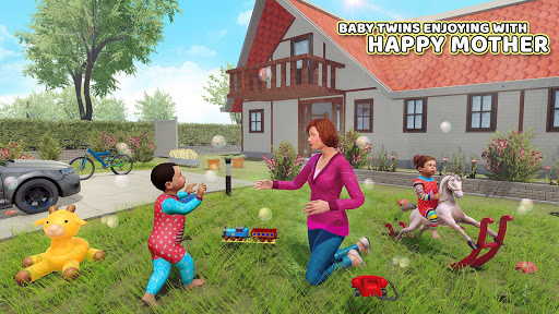 Virtual Mother Baby Twins - Gameplay image of android game