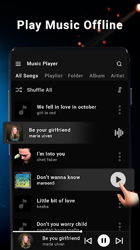 Music Player - موزیک پلیر - عکس برنامه موبایلی اندروید
