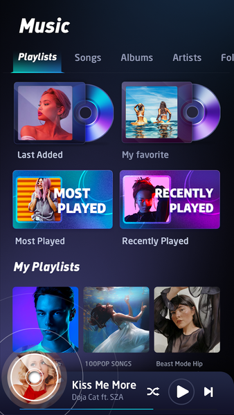 Music Player - MP3 Music App - عکس برنامه موبایلی اندروید