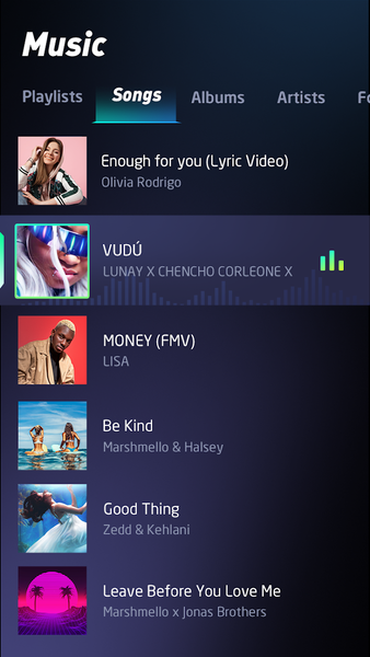 Music Player - MP3 Music App - عکس برنامه موبایلی اندروید