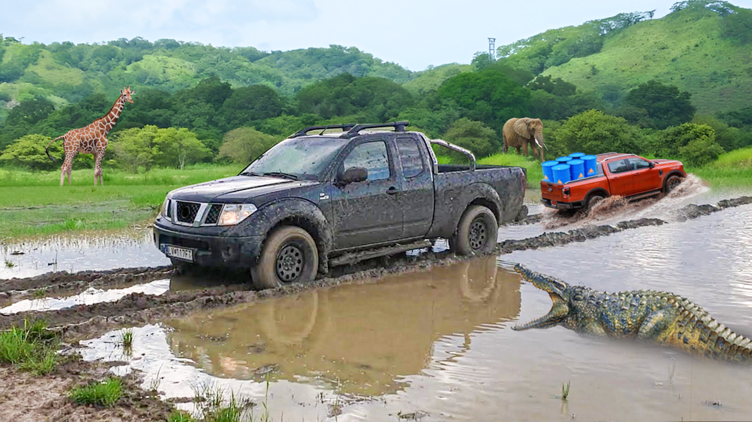 Uphill Pickup Truck Driving ۲۴ - عکس بازی موبایلی اندروید