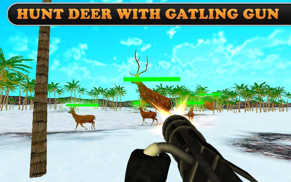 Deer Hunting Games Wild Animal - Gameplay image of android game