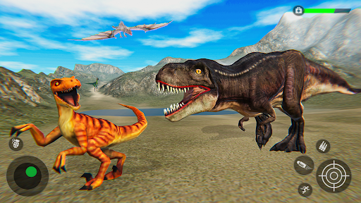 Bowmaster Dinosaur Hunter Game - Image screenshot of android app