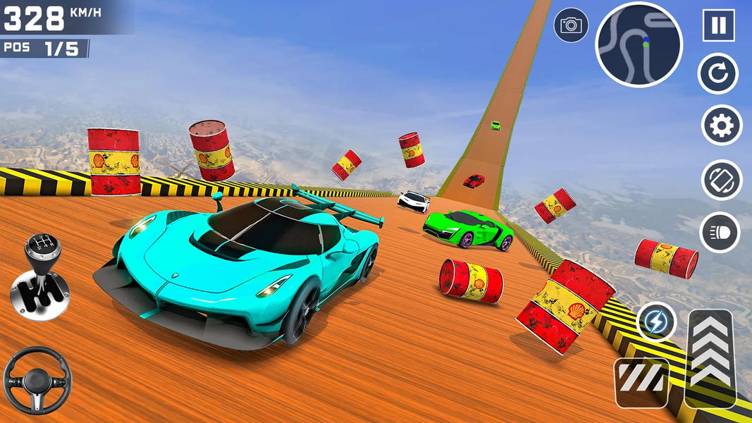 Car Stunt Races Mega Ramp ۳d - عکس بازی موبایلی اندروید